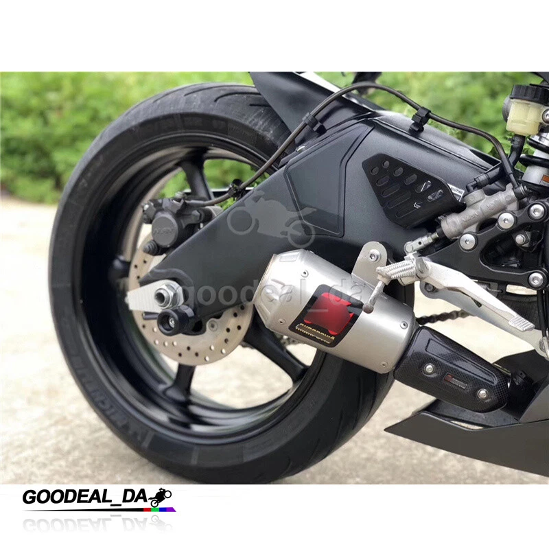 Slip-on For Yamaha YZF R6 2006-2016 Motorcycle System Exhaust Tips Muffler Pipe - Image 2 of 4