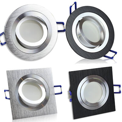 6x Set LED Einbaustrahler schwenkbar  3W 5W 6,5W 230V Spot Einbauleuchte