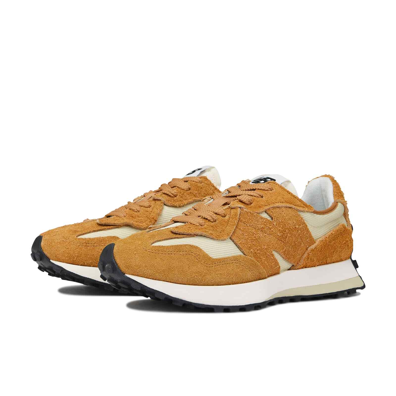 new balance 327 clear yellow with ghost pepper