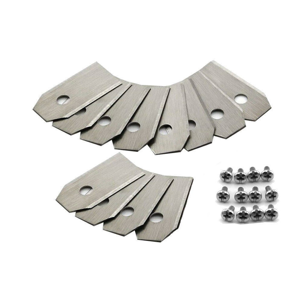 30 Cuchillos De Acero Inoxidable De 4,3 Cm Compatibles Con Husqvarna Automower G1 G2 105 210 305 308 310 315 - Foto 5