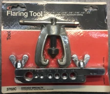 Chicago Specialty MFG. CO Tubing Flaring Tool  Original  Package No. 3702C