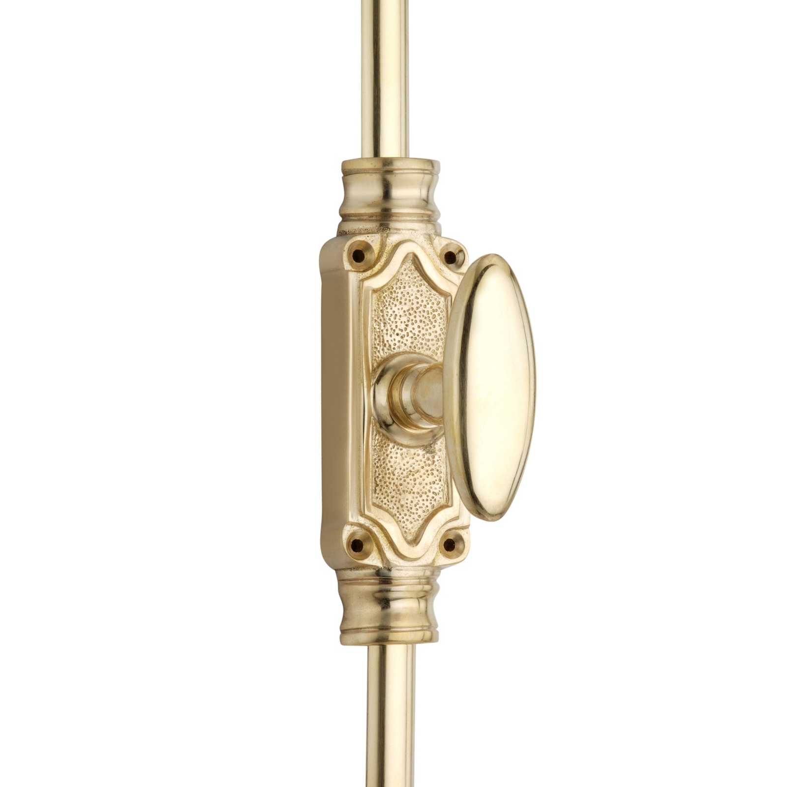 Signature Ironmongery Stepney Door Brass Cremone Bolt 9 feet Polished Brass Lacq