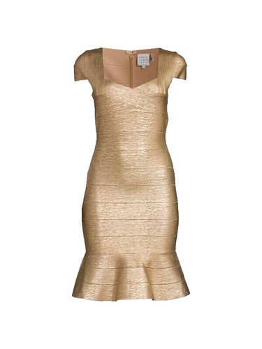 Herve Leger Sweetheart flare bandage dress NWT - Size XS | eBay