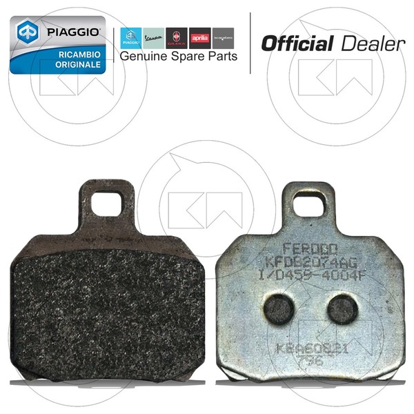 Originale BremsbeläGe FüR Piaggio Beverly Cruiser 500 2011-image