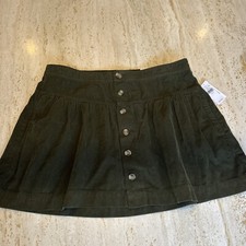 NWTs  49 American Eagle Super High Rise A-Line Corduroy Skirt Sz 14