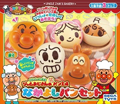 Sega Toys Anpanman Welcome! Uncle Jam's Fresh Bread Factory Nakayoshi Bread set