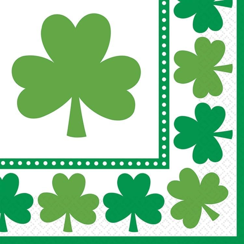 St. Patrick'S Day Irish Party Supplies Bundle Includes Paper Plates