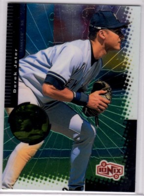 1999 UD Ionix #41 Derek Jeter ~ NY Yankees ~ Nice Foil!