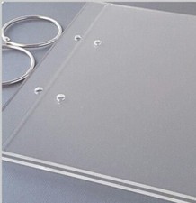 Clear Acrylic Albums, Designs from Apple Pie Memories  Clear Scraps - You Pick