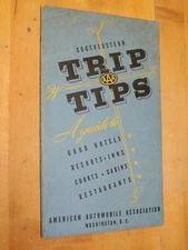 Nice AAA Southeastern Trip Tips Booklet 