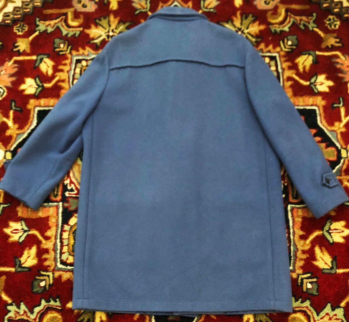 Vintage Polo Ralph Lauren Blue Wool Duffle Coat Size L | eBay Vintage Polo Ralph Lauren Blue Wool Duffle Coat Size L | eBay
