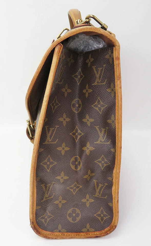 Подлинный LOUIS VUITTON Beverly монограмма холст 2-сторонняя наплечная сумка #55000 - Изображение 4 из 4
