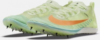 Men’s Nike Zoom Victory‎ XC 5 Cross Country Cleats AJ0847-701 Green-Orange Sz 15 Nike Zoom Victory 5 XC Men 12.5 Track Field Spikes Volt  main image 3