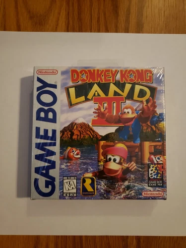 Donkey Kong Land III (Nintendo Game Boy, 1997) Sealed New