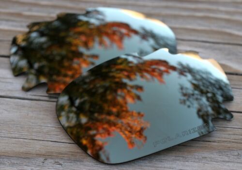 Polarisierte Kupfer verspiegelte Sonnenbrillengläser für Oakley Jawbone belüftet - grau getönt - Bild 1 von 1