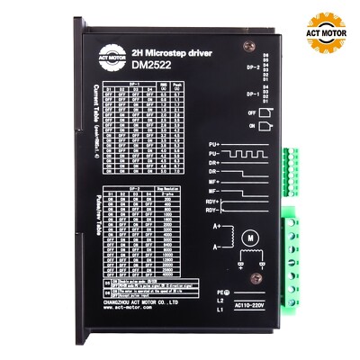 Schrittmotortreiber Stepper digital Drive DM2522 AC110-230V 5A for Nema34/Nema42