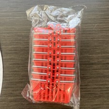 19 Pcs Red Mini Shopping Basket Shopping Cart for Kids Foodie Toy