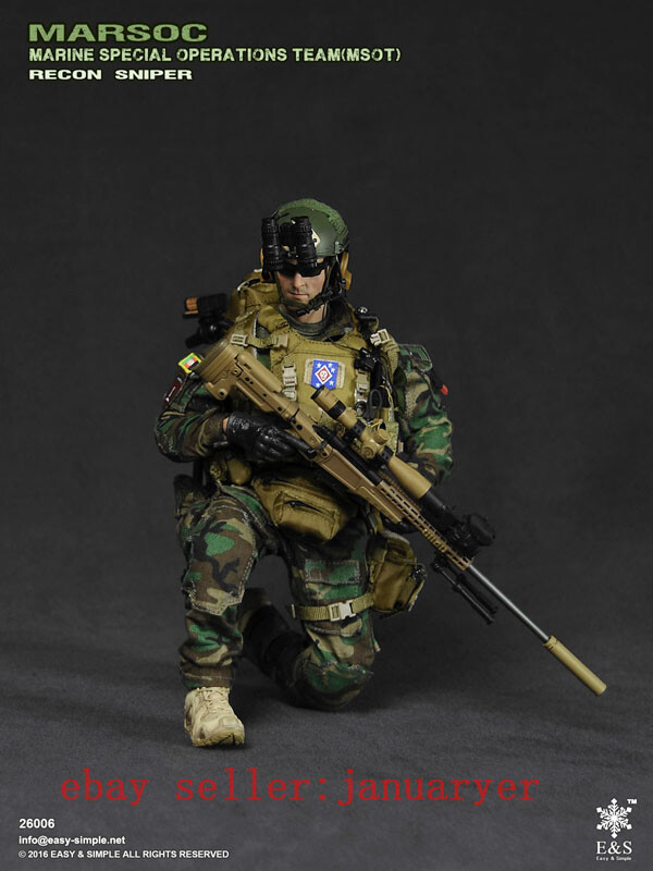 その他 MARSOC 26006 Perfect Easy&Simple Es26006 1/6 Marsoc Msot Recon Sniper