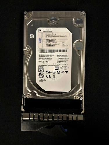 IBM 6TB 7.2K SAS 3.5" HDD 00RY138 00RX931 00WY597 Hard Drive - Bild 1 von 3