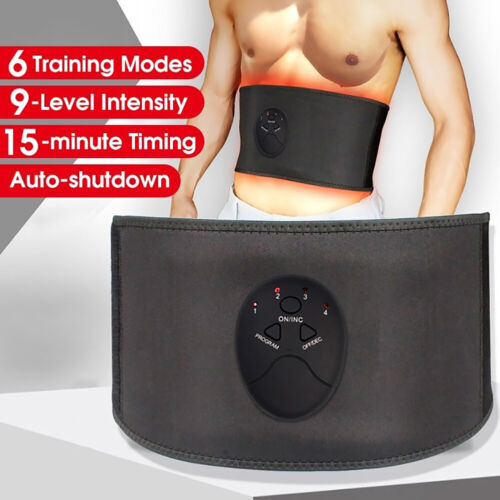 Estimulador muscular digital de pérdida de peso cinturón de fitness inteligente EMS entrenador físico - Imagen 1 de 11