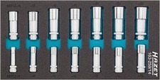 HAZET Socket set 163-259/14 Square, hollow 10...