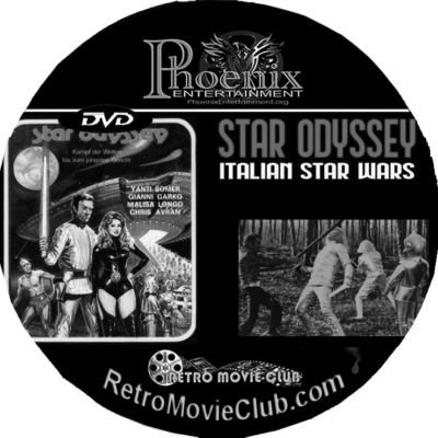 Star Odyssey (Italian Star Wars) 1979 Sci-Fi Movie DVD
