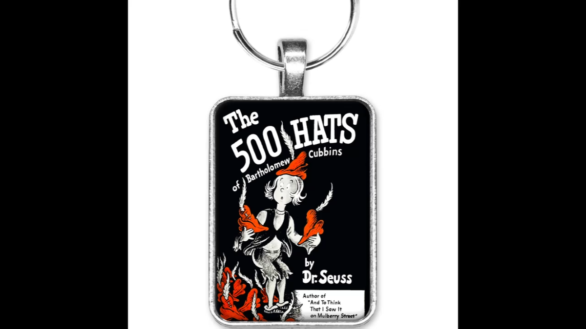The Lorax 1971 Dr. Seuss Handmade in USA Necklace of Keychain | eBay