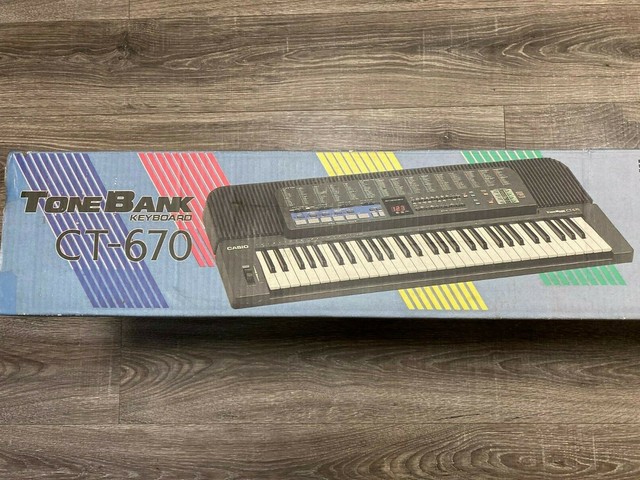 casio keyboard 1990s