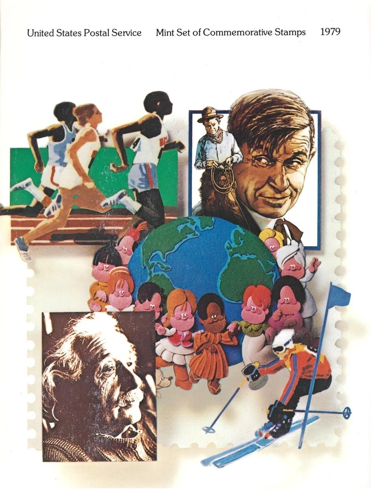 Postage Mh Stamp Set US 1979 commemorative collectibles stamps - Image 2 of 4