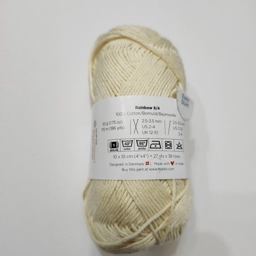 Hobbii Rainbow Yarn 8/4 Quality 100% Cotton PRICE PER SKEIN - YOU CHOOSE - Picture 248 of 329