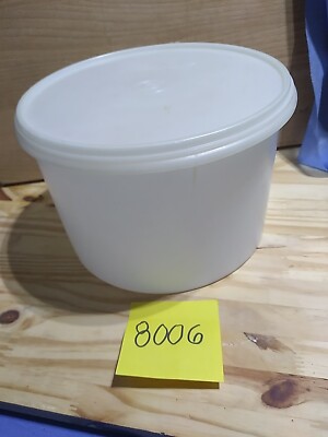 Tuperware round Container For Donut , Cookies, Flour, Sugar , Kids Little Toys 