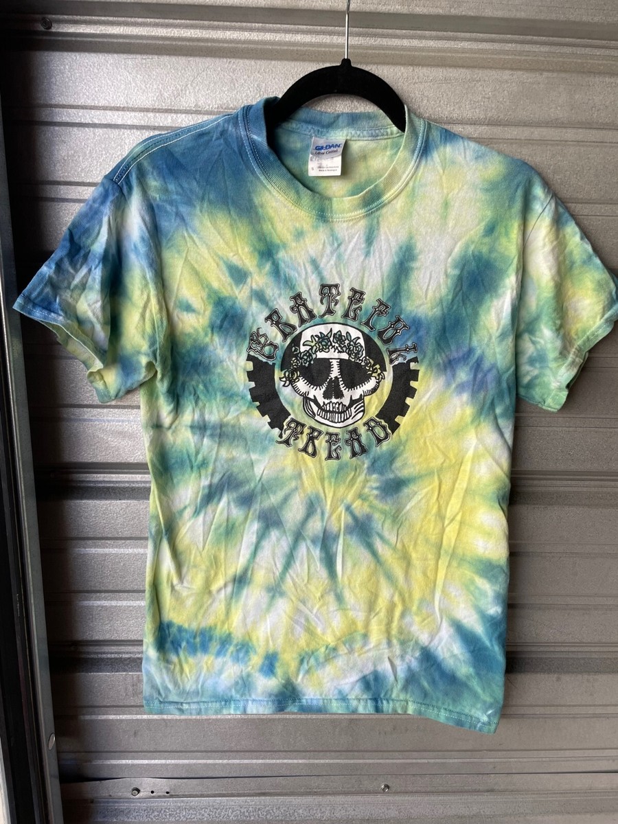 Vintage Y2K Grateful Dead Dead Treads Mountain Bike Tie Dye T