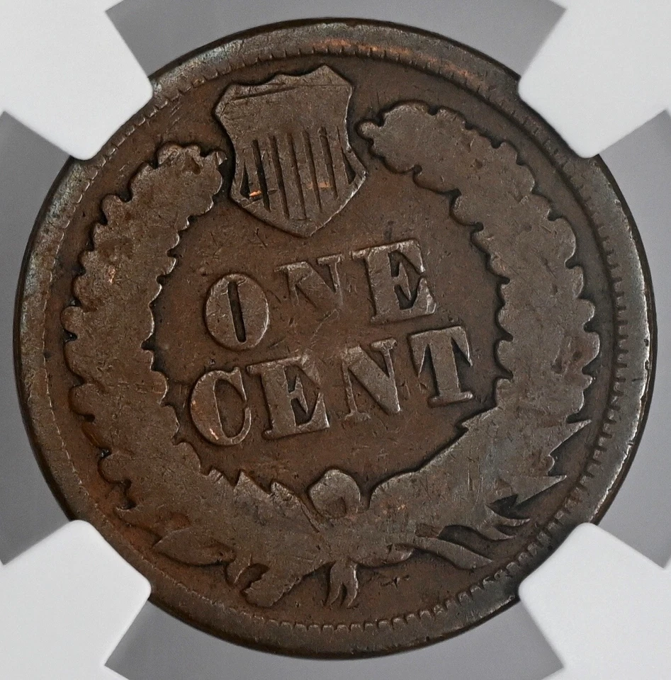 1869  1C INDIAN HEAD CENT (PENNY)  NGC G04 BN #2147062-037  "FRESHLY GRADED"! - Image 3 of 4
