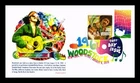 DR JIM STAMPS US COVER WOODSTOCK MUSIC FESTIVAL FDC COMBO PANDA CACHET