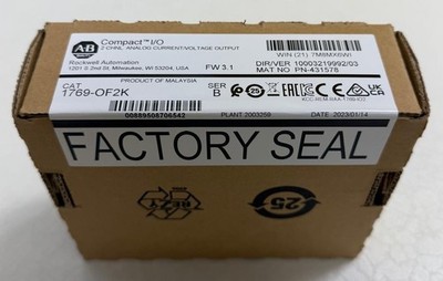 Allen-Bradley 1769-OF2K 2 Channel Analog Current/Voltage Output New Sealed