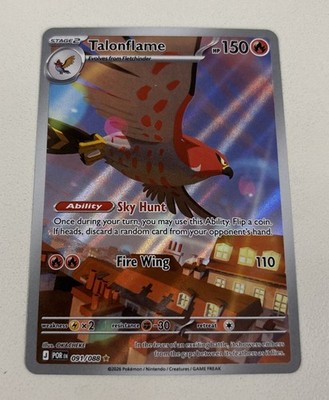 talonflame pokemon card price Talonflame 091/088 Perfect Order Illustration Rare Full Art Pokemon Card