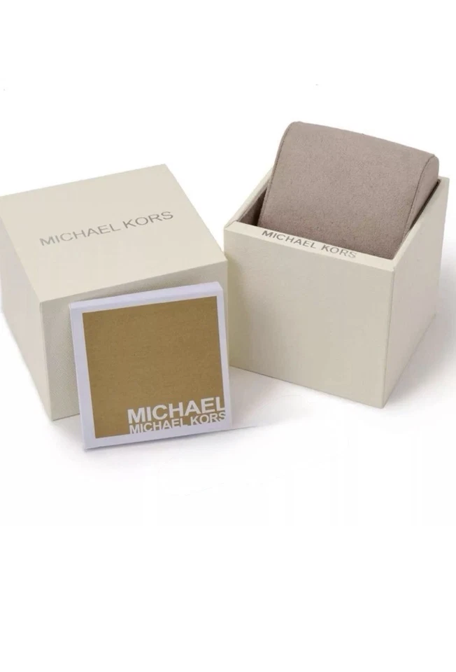 Reloj pulsera para mujer Michael Kors MK4732 delgado pasarela logotipo MK esfera tono dorado” Foto 4 de 4