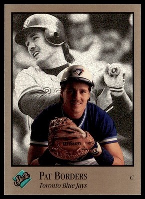 1992 Studio Pat Borders Toronto Blue Jays #253
