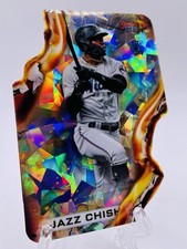 2021 Bowman's Best - Heatwave Die-Cut Jazz Chisholm #HW-28 Atomic Refractor (RC)
