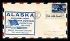 US COVER ALASKA STATEHOOD AIR MAIL FDC SCOTT C53 PACIFIC NORTHERN AIRLINES