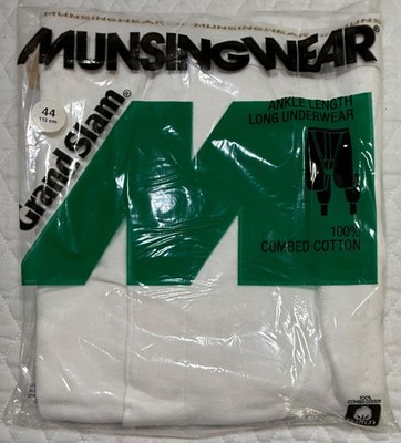 Munsingwear VINTAGE Grand Slam Long Underwear Men s Size 44 100% Cotton