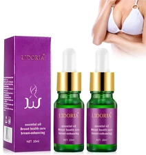 "2 pcs Bust Firming Natural Essence Oil Breast Enhancement Oil Plumping Enlargem