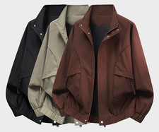 Men's Spring and Autumn New Hooded Casual Top Jacket Men's Casual Jacket