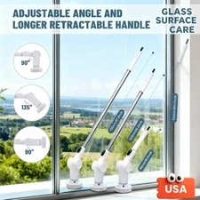 Electric Spin Scrubber, 2025 New Bathroom Cleaner, Power Shower White