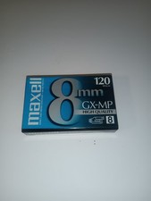 Maxell 8mm GX-MP Camcorder Video Tape 120 Min High Quality NEW Sealed