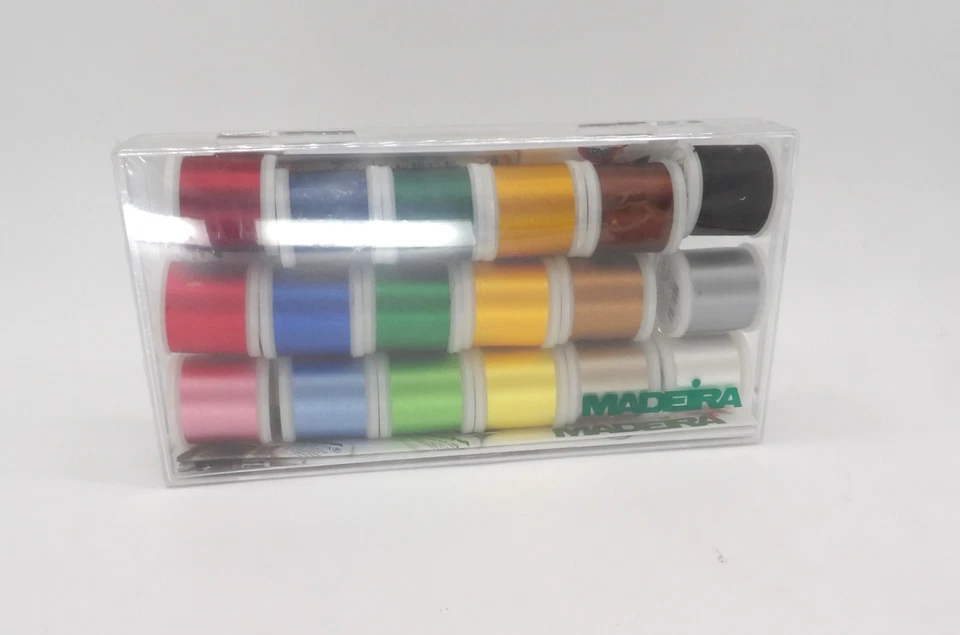 Madeira 18 Spool Rayon Embroidery Thread Set - Image 2 of 4