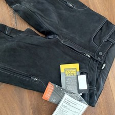 Motorradkombi Wildleder Damen Gr. 38 Schwarz ...