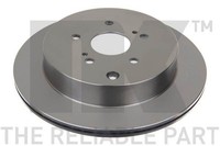 2X NK Bremsscheibe 205221 FüR Suzuki JT Vitara TE TD 2 Ddis Allrad JT419 TD44