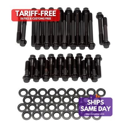 Edelbrock 85502, Kit Black Chromoly E-Series Head Bolt Kit Sbc Performance Parts - 第 1/10 張圖片