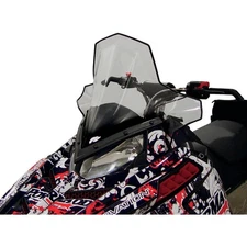 PowerMadd by Cobra 19"" Medium Clear Windshield w/Black Fade-11830(no ship to C